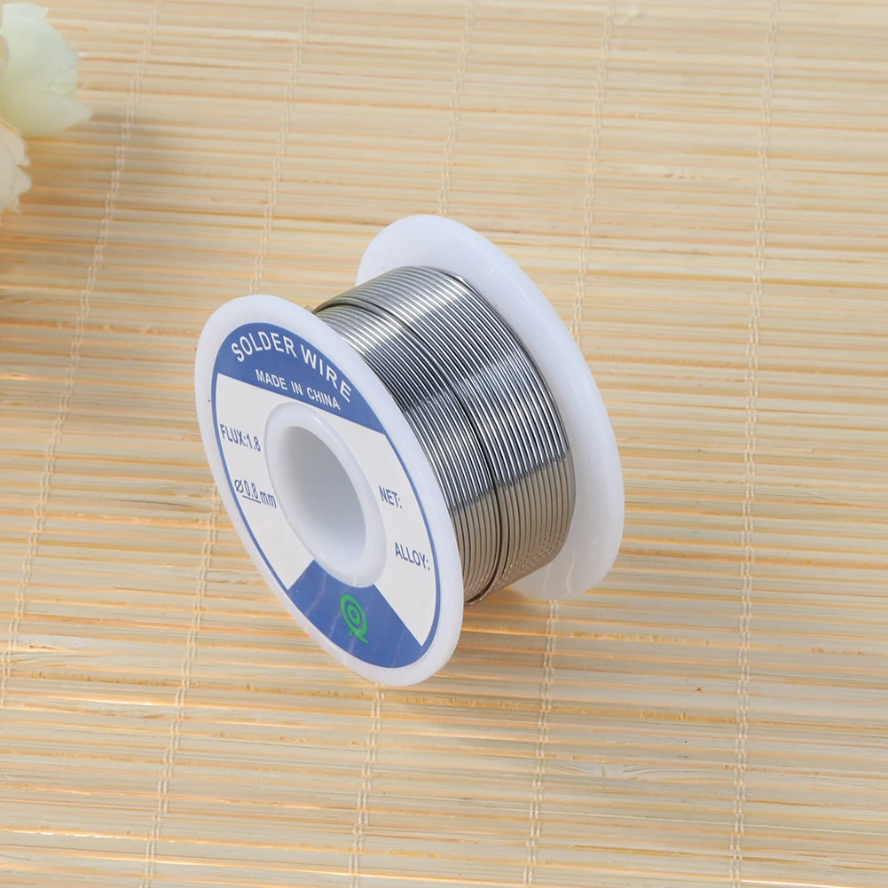 Lead-free Silver Solder Wire 3% Silver 0.8mm Speaker Diy Material soldering wire soldering tin wire welding wires Soldering Wire Roll Welding