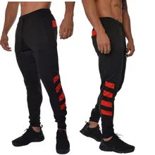 Мужские брюки для фитнеса, бодибилдинга, тренировок, пробежек, модные сшитые дышащие обтягивающие брюки для спорта на открытом воздухе