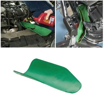 

Flexible Form Funnel Drainage Oil Gasoline Guide Draining Tool Foldable For Car Truck ATV Tractor Forklift