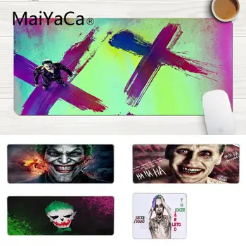 

MaiYaCa suicide squad joker Silicone Pad to Mouse Game Comfort Mouse Mat Gaming Lockedge Mousepad Gaming Mouse Pad