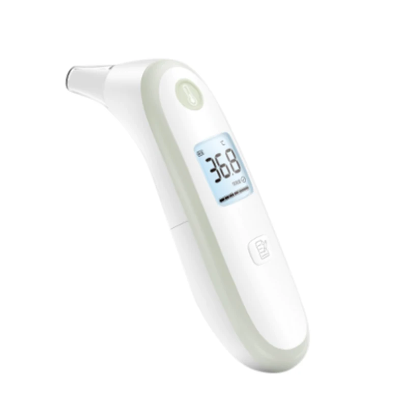 

Thermometer With Large Digital Display Visual And Audible Reassurance For Correct Positioning & Pre-Warmed Tip