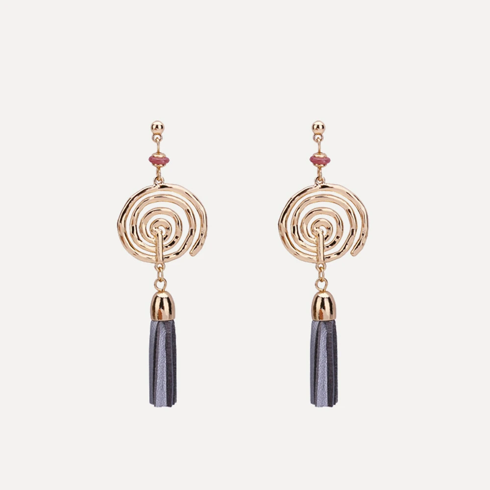 Small Tassel Earrings for Women Fashion Jewelry Bohemian Shape Statement Drop Earring Female Jewellery Gift|Drop Earrings| -