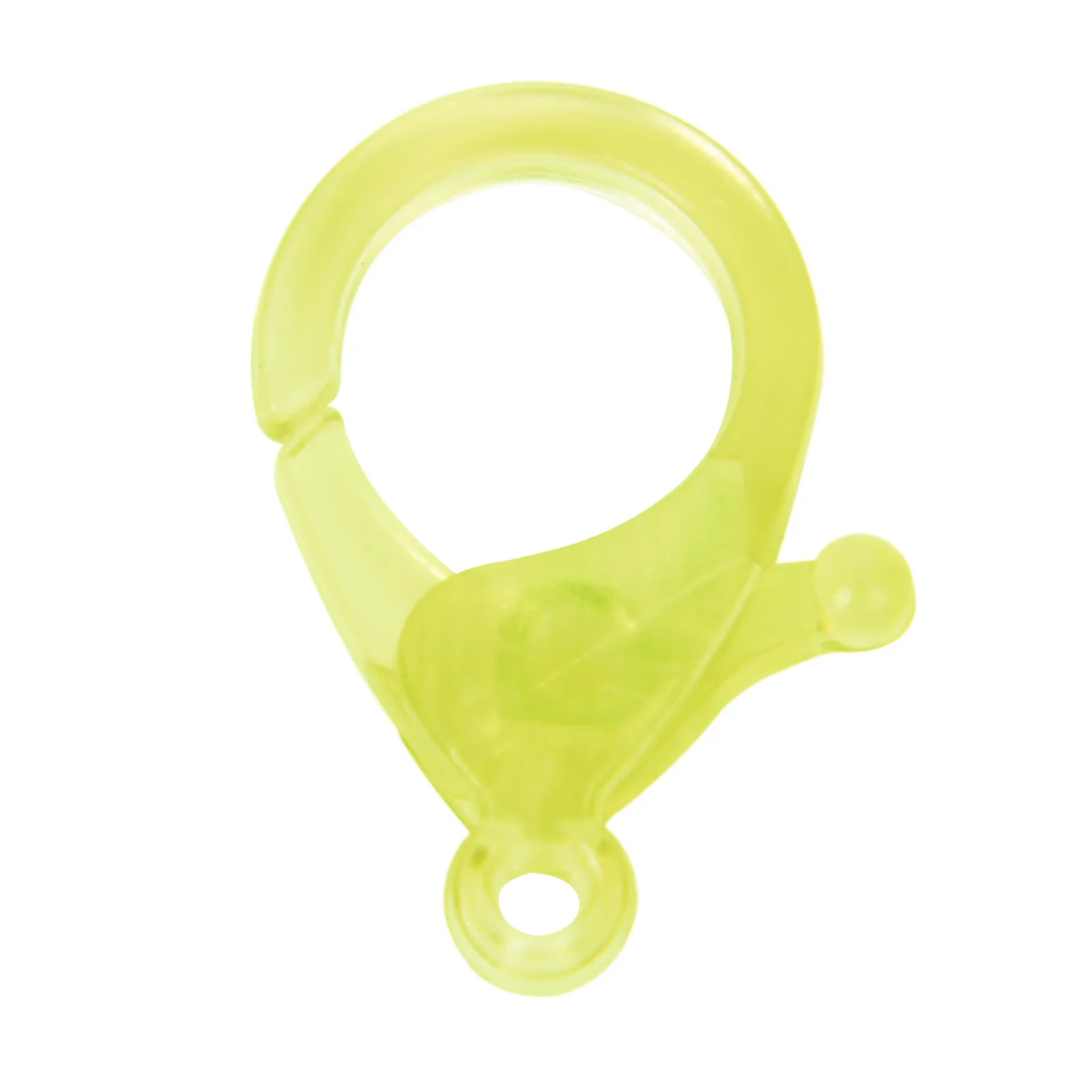 Colorful Mixed Plastic Lobster Clasp Hooks - DIY Jewelry Finding End Connectors for Necklaces and Bracelets (Pack of 20)