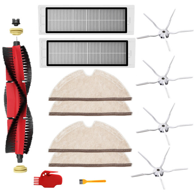 Main brush Washable HEPA filter for Xiaomi Roborock S6 S60 S65 S5 MAX T6 Tanos Mopping Cloth Spare Sweepin Accessories