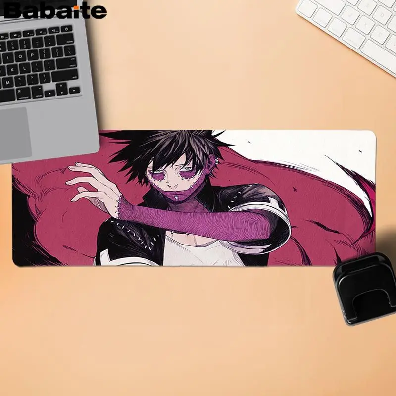 Простой Дизайн MY HERO Academy DABI Подгонянные коврики для мыши компьютерный Аниме Коврик для мыши и ноутбука резиновый ПК компьютерный игровой коврик для мыши