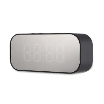 

Bluetooth Portable Wireless Bluetooth Speaker Column Subwoofer Music Sound Box LED Time Snooze Alarm Clock for Laptop Phone