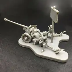 1/72 PAK40 M30 3D анти противотанковое орудие сборка модель строительные головоломки развивающая игрушка