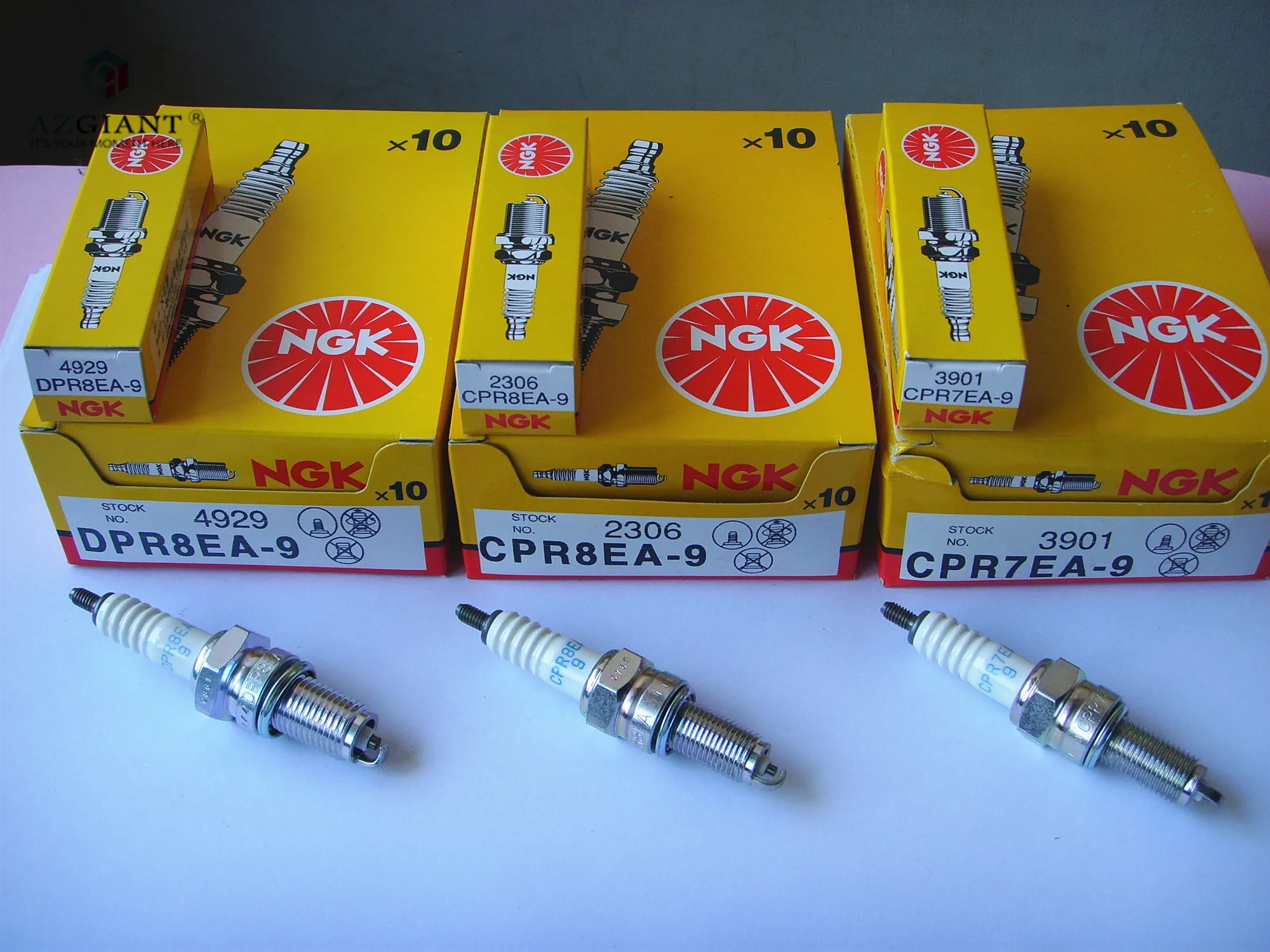 

1pc new original for NGK motorcycle spark plug CPR6EA-9 CPR7EA-9 CPR8EA-9 DPR7EA-9 DPR8EA-9