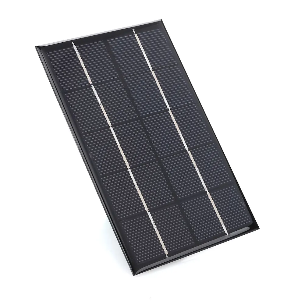 5 в 2 Вт тарелка из матового стекла Солнечная батарея с usb-разъемом интерфейс путешествия на открытом воздухе электрический фонарик мини батарея поликремния Кемпинг электросистема