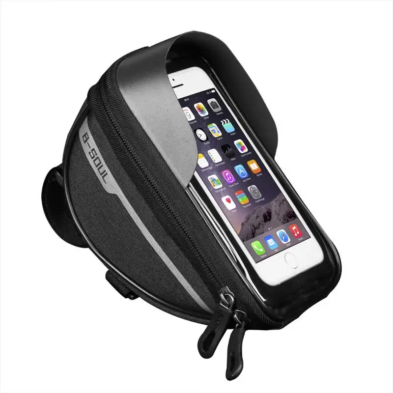 Hot Cycling Bicycle Bike Head Tube Handlebar Cell Mobile Phone Bag Case Holder Screen Mount Bags For Outdoor Riding | Спорт и