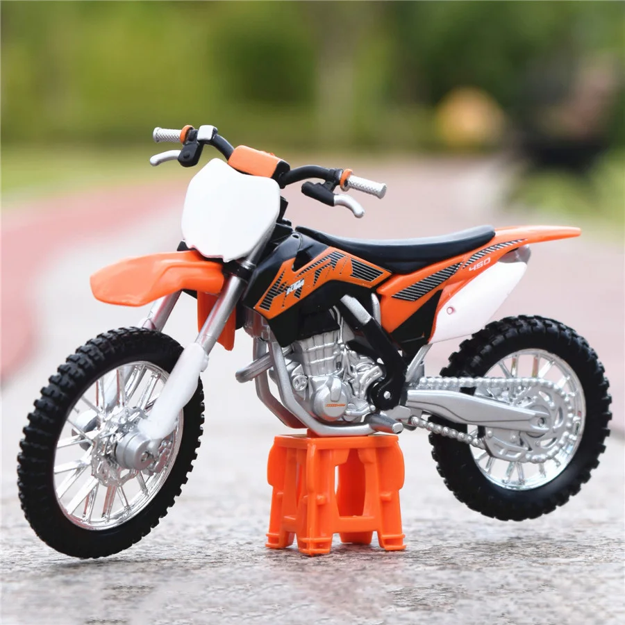 Модели мотоциклов Maisto 1/18 1:18 модель KTM 450 модели литые подарок на день рождения