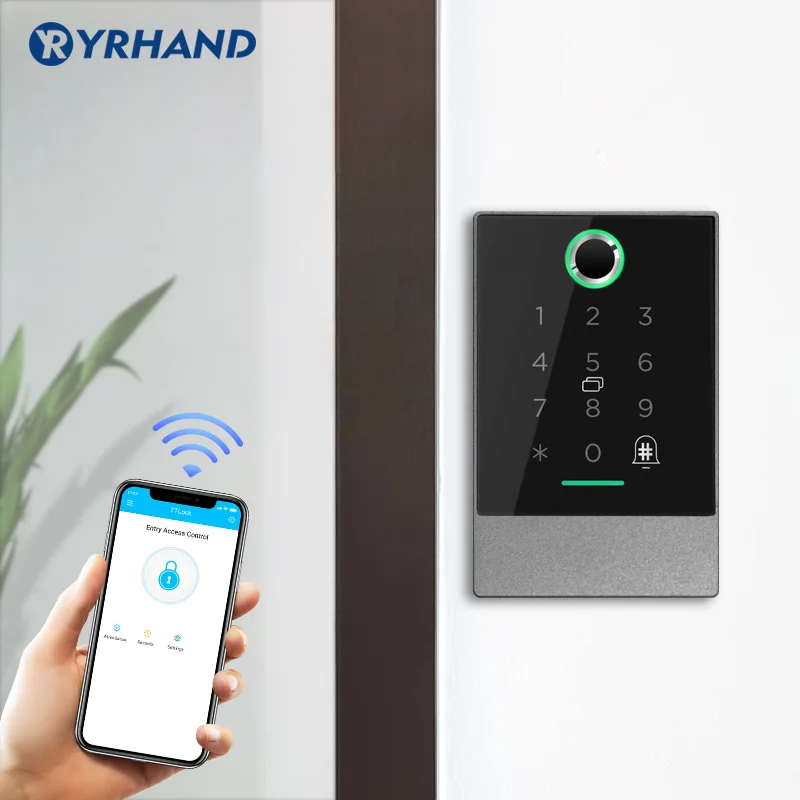 Устройство для считывания отпечатков пальцев Bluetooth управление через