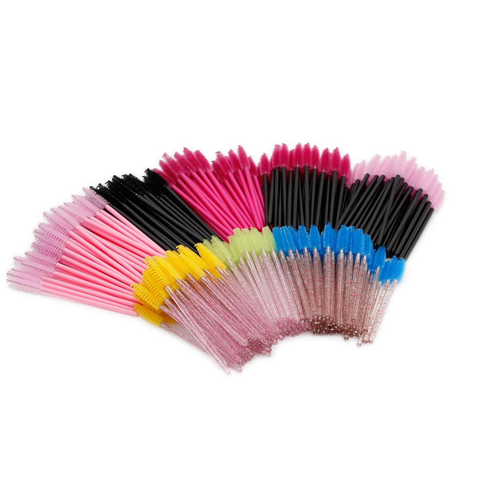 50PCS Eyelash Brushes False Eyelashes Extension Brush Disposable Mascara Wands Eyebrow Brush Applicators Makeup Lash Brush 50PCS Eyelash Brushes False Eyelashes Extension Brush Disposable Mascara Wands Eyebrow Brush Applicators Makeup Lash Brush