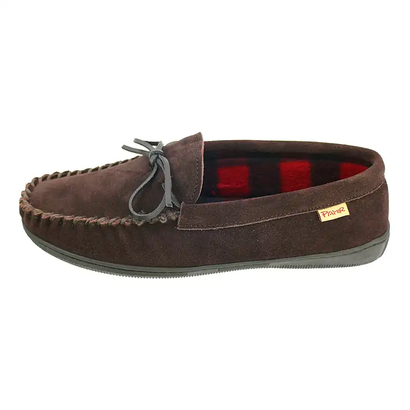 men's fuzzy moccasins
