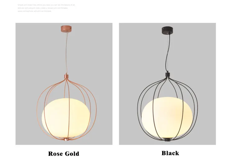 HOOP PENDANT LAMP | GLOBE PENDANT LIGHT - Lodamer