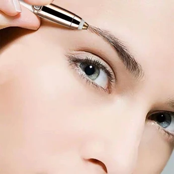 

Electric Eyebrow Trimmer Clipper Cutter Makeup Tools Razor Shaver Razor Epilator Painless Portable Battery-Powered Beginner