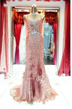 

long party prom evening gown 2018 Debutante bride luxury crystal sequin shoulder vestidos formales Mother of the Bride Dresses