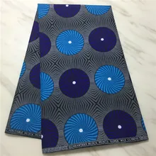 Африканский Воск Принт из вощенной ткани для торжественные платья полиэстер африканская кружевная ткань для платья Анкара ткань