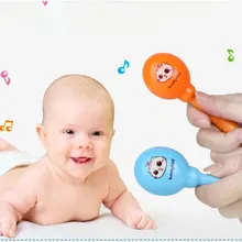 Пластиковые барабанные инструменты, набор музыкальных инструментов, игровой колокольчик, обучающая игрушка, раннее образование, инструменты для младенцев, игрушечное кольцо