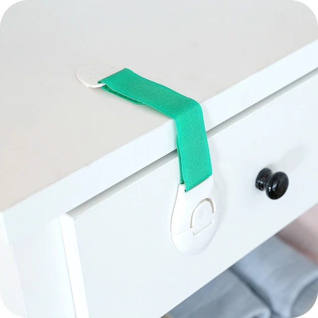 1Pcs Drawer Door Cabinet Cupboard Toilet Safety Locks Baby Kids Safety Care  Plastic Locks Straps Infant Baby Protection - AliExpress