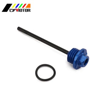 

Motorcycle CNC Aluminum Engine Oil Dipstick Filter Plugs For YAMAHA YFM660R YFM700 YFM700R YFM YFZ450 YFZ 450 04-09 2012 2013
