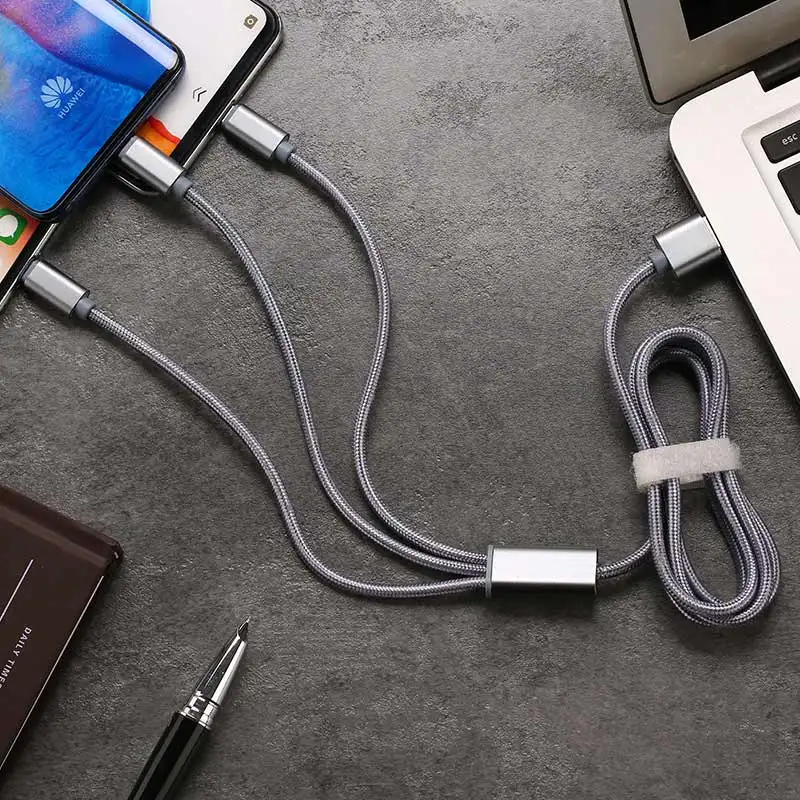 Кабель для зарядки телефона для huawei mate20 p30 мульти Быстрая зарядка провод для Samsung s7 s8 s10 note9 micro type-c usb кабель для xiaomi lg