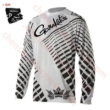 

2020 Men DAIWA Fishing Clothing Ultrathin Long Sleeve Sunscreen Anti-uv Breathable Coat Summer Fishing Shirt Size S-5XL Jerseys