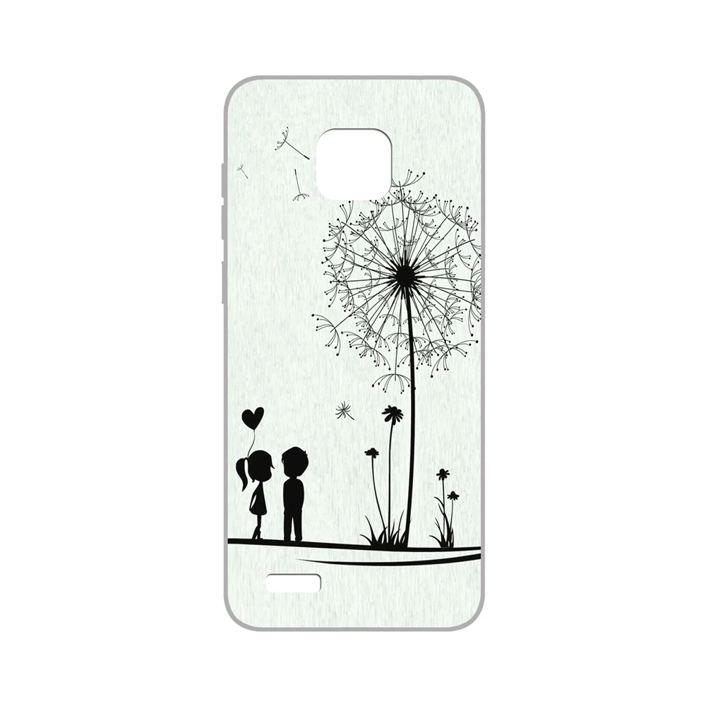 18 GUCOON Silicone Cover for Ulefone Note 7 S11 6.1inch Case Soft TPU Protective Phone Case Cartoon Wolf Flower Cat Bumper Shell - Цвет: 18