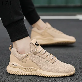 

2020 New Fashion Mesh Men Casual Shoes Lace-up Men Lightweight Comfortable Breathable Sneakers Trainers Zapatillas Hombre