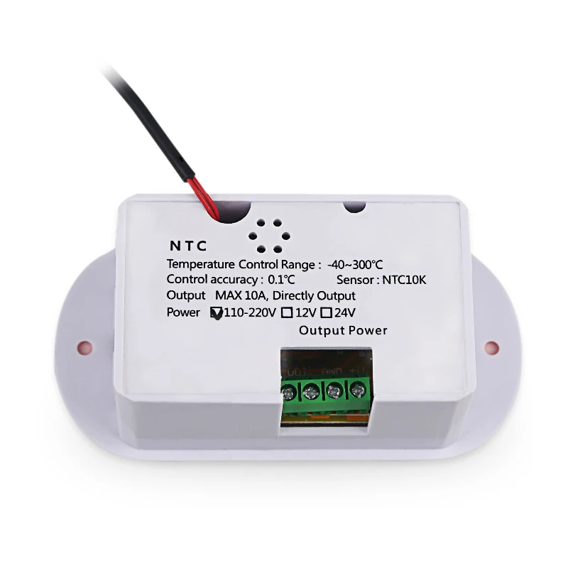 AC 220V 10A Digital Thermostat Temperature Controller Direct Output Egg Incubator Temperature Regulator Control Switch