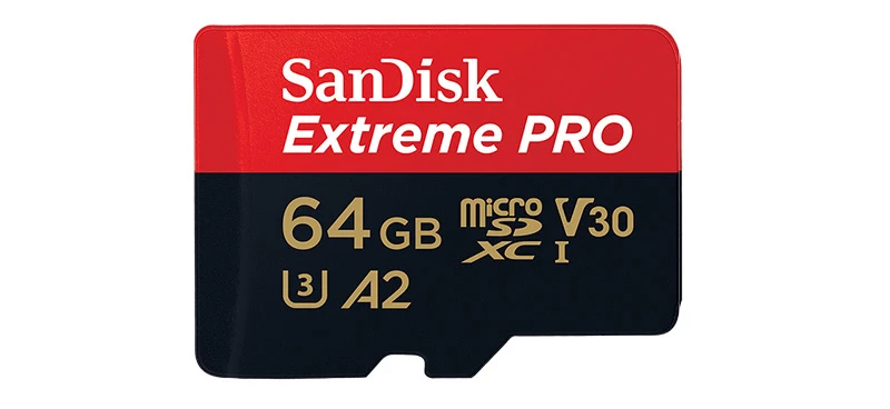 SanDisk Extreme PRO Micro SD Card 64GB 128GB 256GB A2 Flash Memory Cards High Speed up to 170MB/s microSDXC V30 U3 TF Cards