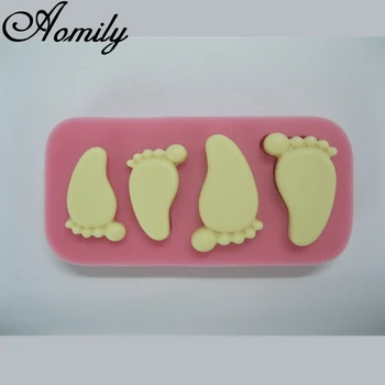 

Aomily Baby Food Shape Fondant Cake Molds Cake Decorating Tools Baking Accessories Jelly Sugar Craft Chocolate Moulds Ice Cube