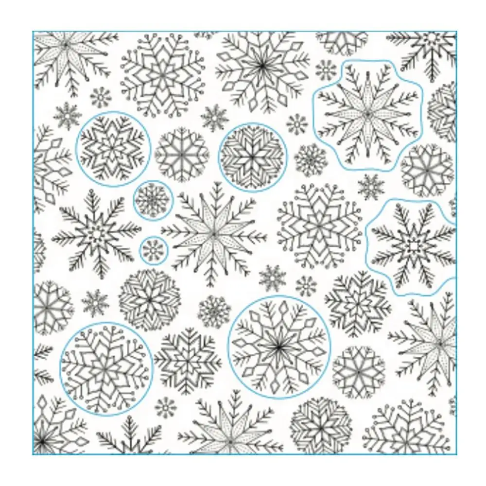 2021 new Snowflake shape Stencil Scrapbook Diary Decoration Embossing Template DIY Greeting Card Handmade | Дом и сад
