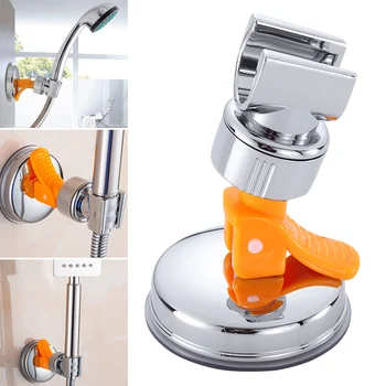 

Shower Head Handset Holder Wall Mount Bracket Adjustable Durable for Bathroom JA55