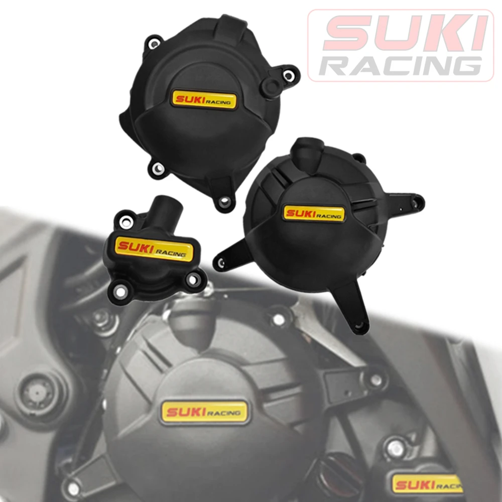 

Комплект крышек двигателя для YAMAHA R25 R3 2015-2018, защитная крышка двигателя мотоцикла, защитная крышка, чехол для MT03 MT-03 2016-2021