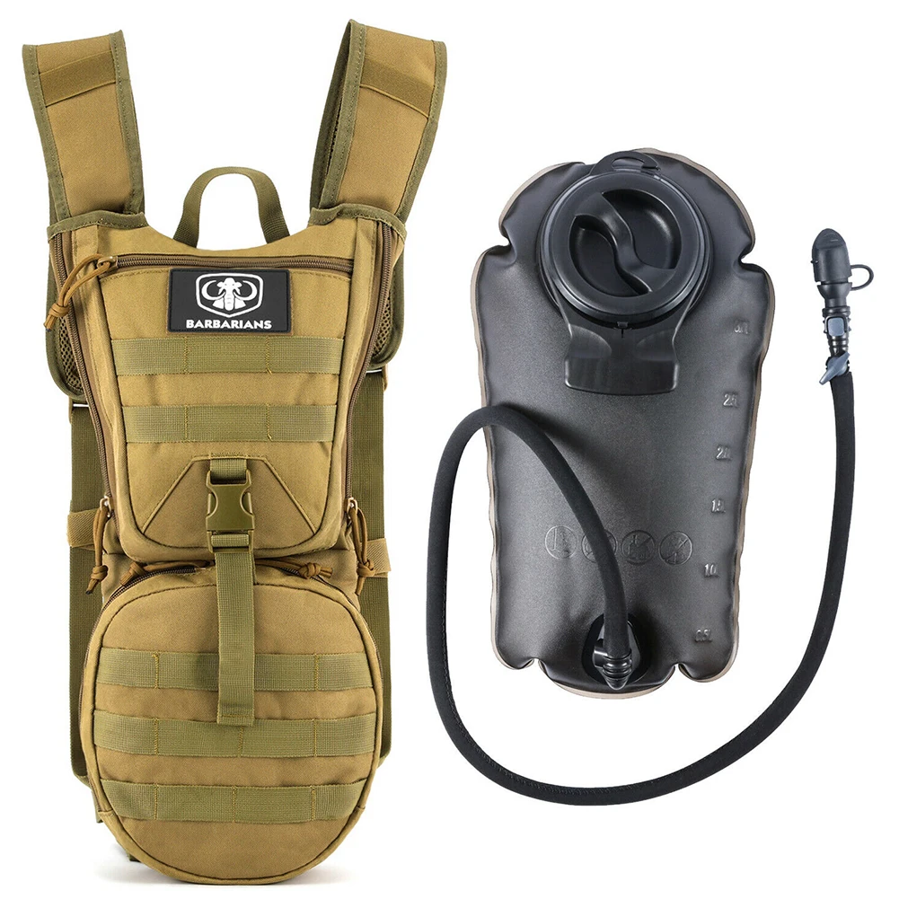 

3L No Leakage Storage Camping Water Bag Outdoor Cycling Hydration Backpack Tactical Military Large Capacity Easy Use Sports