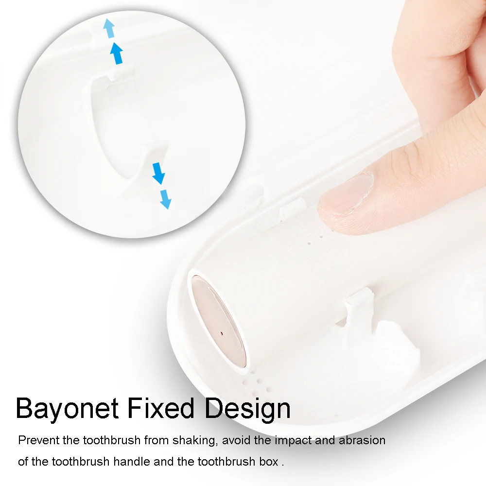 Toothbrush case Electric Toothbrush Case Travel Tooth Brush Box Portable Compatible 99.9% Brand Storage Box ( only box , no toothbrush )