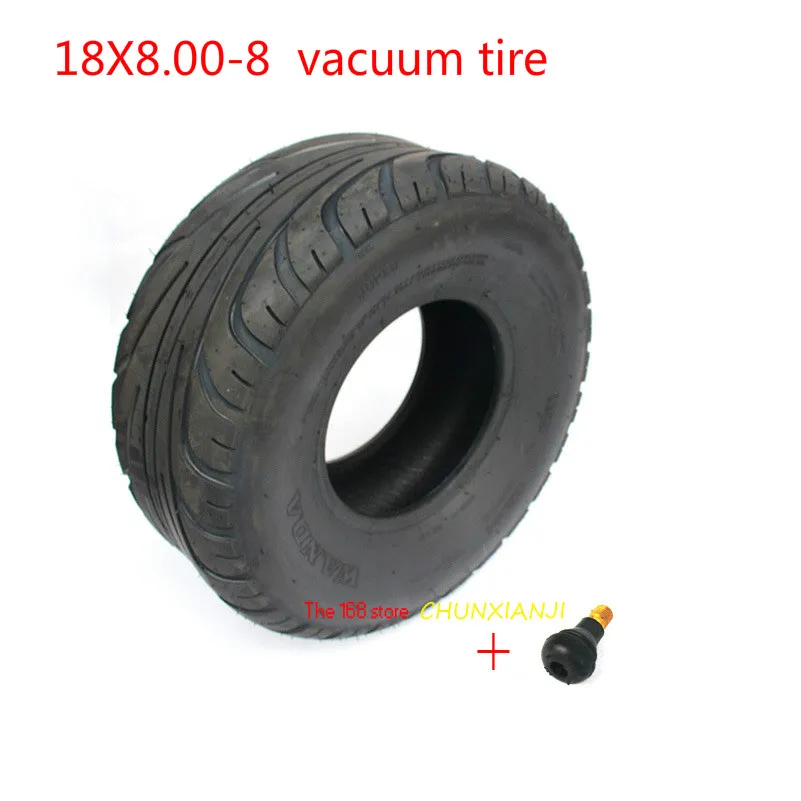 18X8.00-8 дюймов вакуумные шины 205/60-8 внешние для четырехколесного пляжа автомобиля