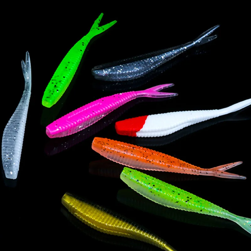 Leurredepchesoupleavecqueuedefourche6cm7cmverlMandarin