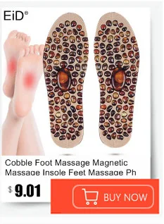 EiD High quality 68 Therapy Magnetic Massage insoles Foot Acupuncture Point Therapy Insole Cushion Slimming Magnetic pads Unisex