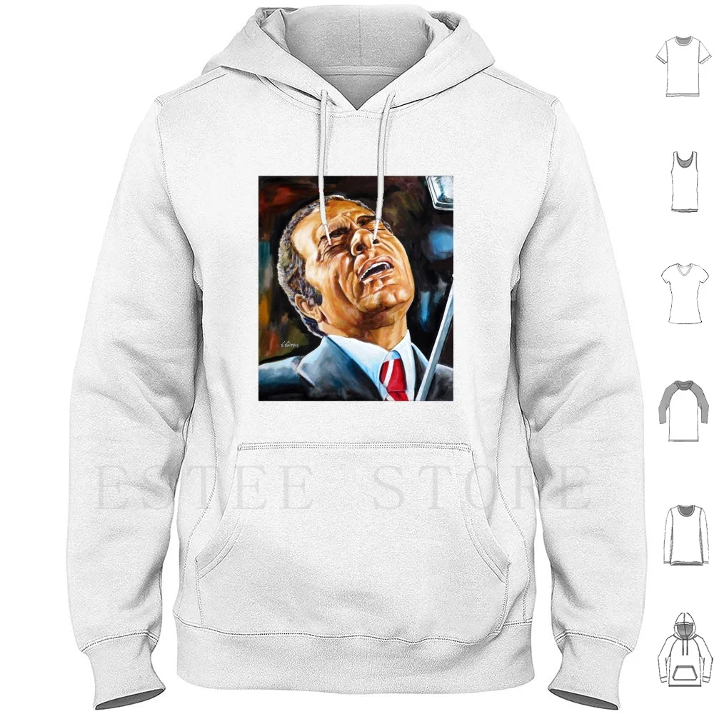 Stelios Kazantzidis Portrait Painting Felpe Con Cappuccio A Maniche Lunghe Stelios Kazantzidis Musica Greca Kazantzidis Alessensh? Milwaubrillito?