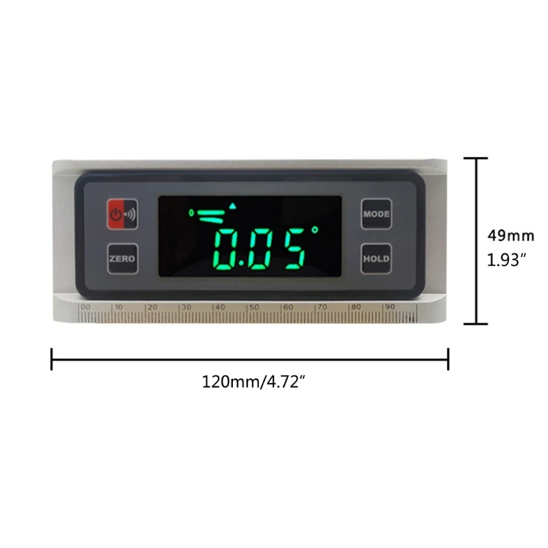 

Mini Digital Display Level Multifunctional Aluminum Alloy High Accuracy Magnetic