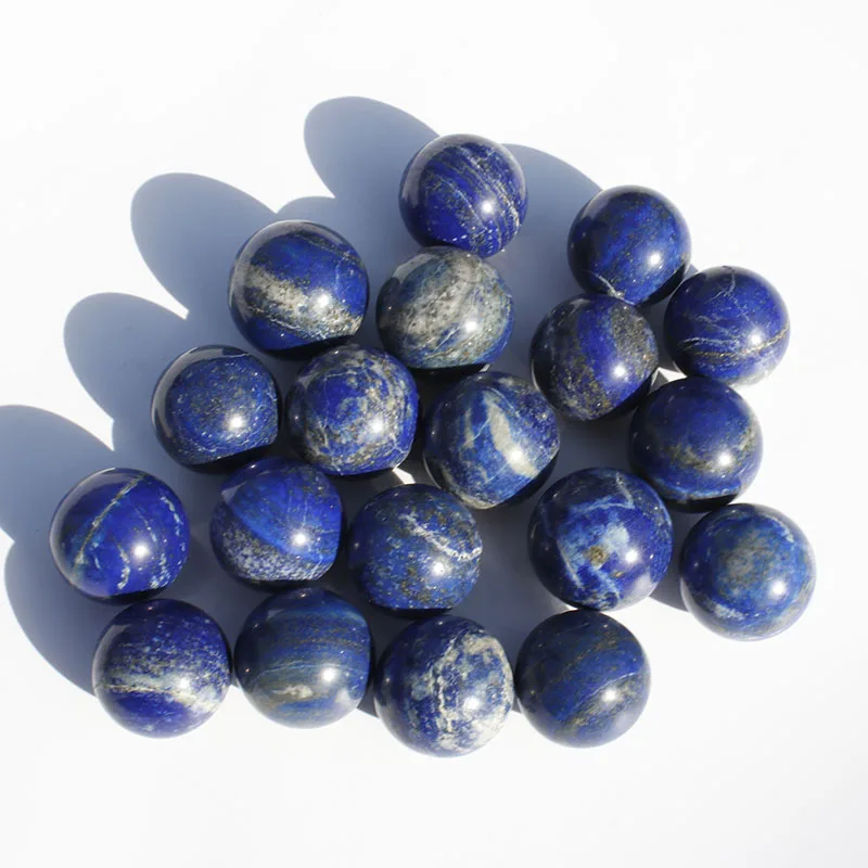

1 Kg 20 - 30 mm natural lapis lazuli stone crystal balls for home decor