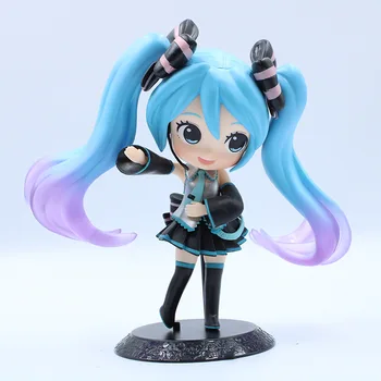 

Kawaii Anime Hatsune Miku Sakura Snow Miku PVC Action Figure Collectible Model Toys Doll Gifts