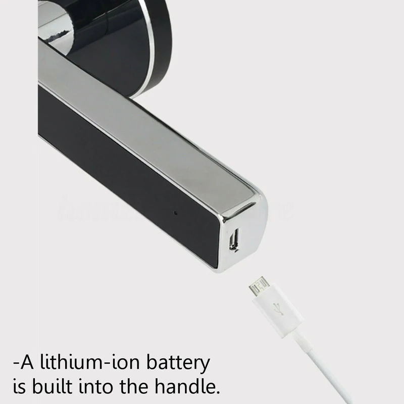 

Fingerprint Lock Smart Password Door Stainless Steel Home Security Locks USB Charging UYT Shop