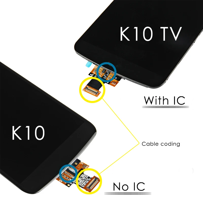5 3 &quotOTMIL для LG K10 ЖК дисплей сенсорный экран Замена K410 K430 K430DS K420N 420N tv lcd $|Экраны