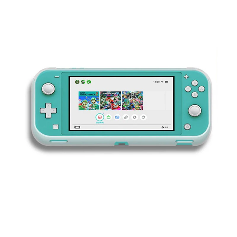 Мягкий ТПУ чехол для nintendo Switch Lite силиконовый чехол Защитный чехол для кожи защитные чехлы с 4 игровыми слотами для карт