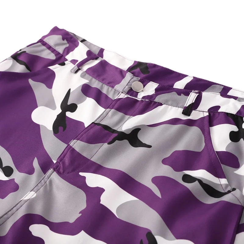 Женские камуфляжные брюки с высокой талией, модные Pantalon, женские брюки, спортивные штаны, уличная одежда, камуфляжные штаны