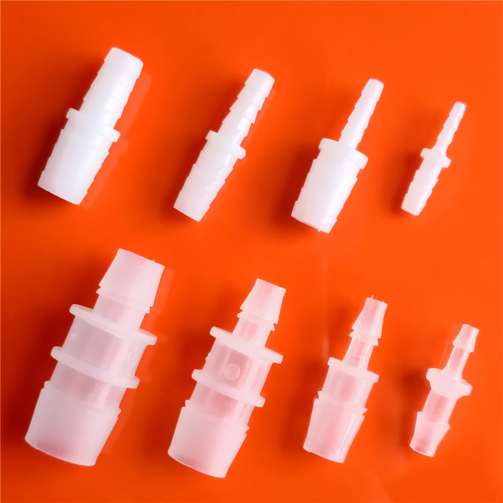 2pcs 24Sizes 2.4-15.8mm Reducing Diameter Plastic Silicone Tube Joint Straight Gas Water Pipe Hose Connectors Aquarium Drop Ship |