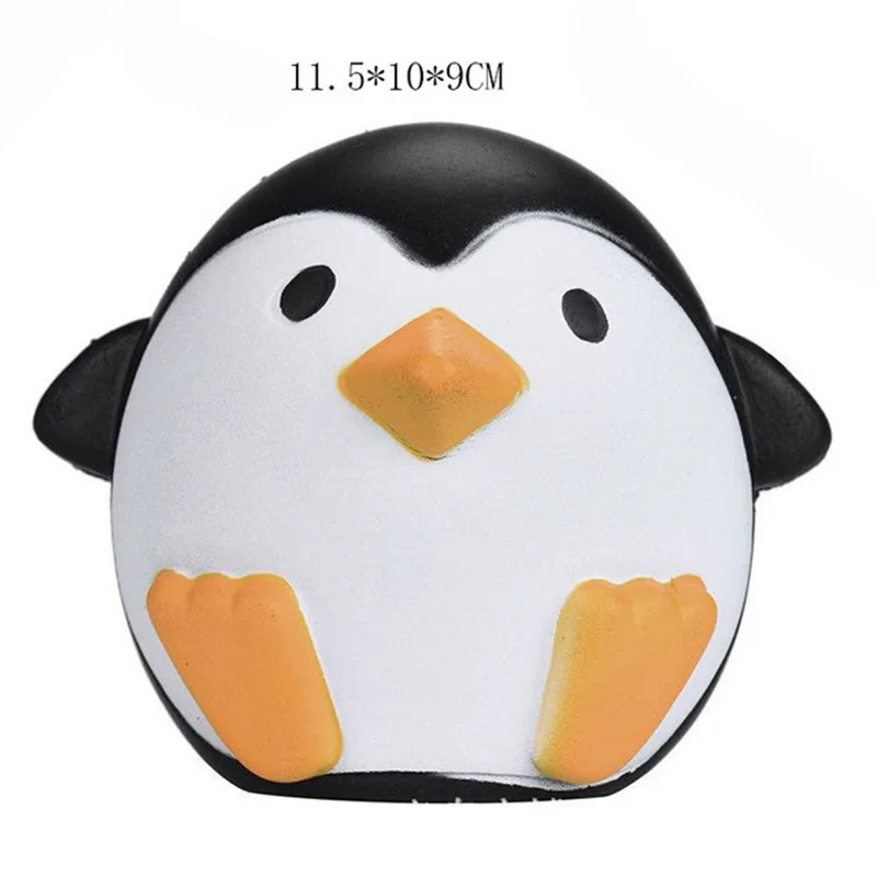 Slow Rebound Squeeze Toy Simulation Penguin Decompression Toy New Scented Squeeze Toys Collection Funny Gift for Children - Цвет: DW-NQE-3